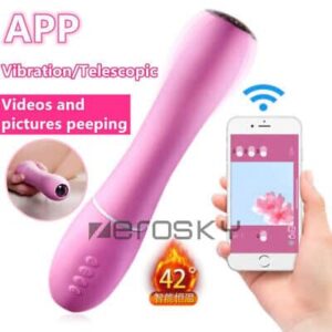 Vibrator App Remote Control HD Camera Vaginal Peep Heating Function Dildo Wands | eBay