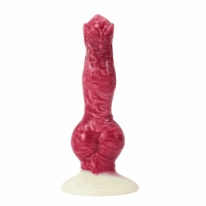 8.5 Inch Dog dildo, knot dildo, sex toy, fantasy dildo, suction cup, Furry dildo, monster, animal dildo, knotted dildo, dildo with knot, anal dildo, alien dildo, realistic wolf dildo, adult, g-spot
