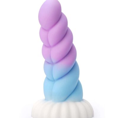 Realistic Monster Silicone Dildo - 6.8" Shaped Liquid Dildo with Strong Suction Cup, Huge Thick Dildo for Women, Anal Plug Dildo Prostate Massager Adult Sex Toy