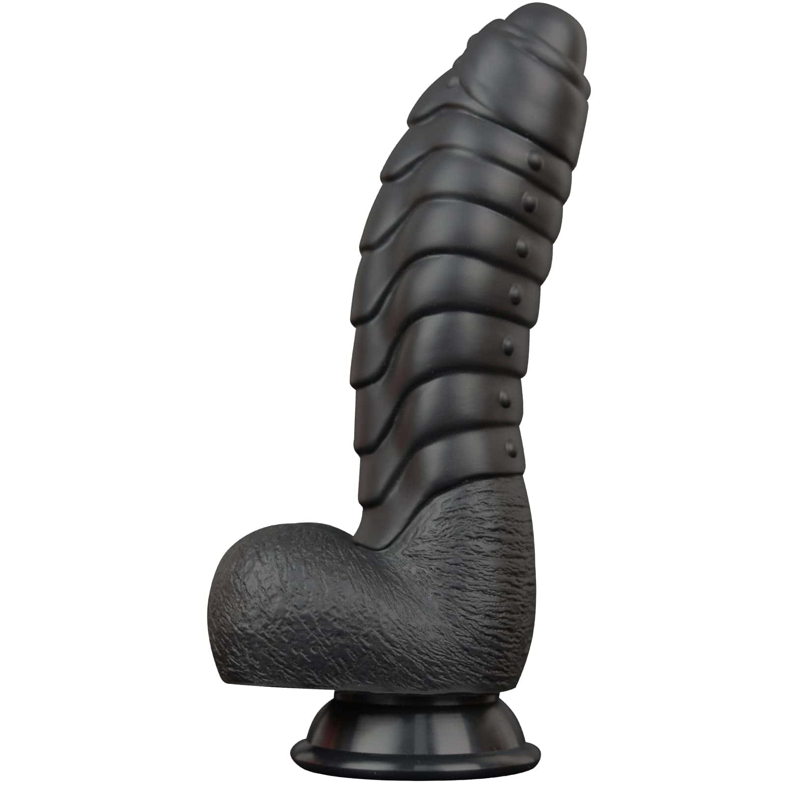 LZYAA 8.5Inch Realistic Dildo Soft Liquid Silicone Material No Any Smell Adult Sex Toys Thick Penis Strong Suction Cup for Hand-Free(Black)