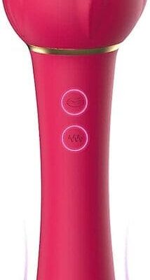 Upgraded Rose Toys Clitoral Licking G Spot Vibrators for Women Clit Nipple Dildo Vibrators Clitoris Stimulator with 5 Licker Patterns & 10 Strong Vibration Adult Sex Toys for Women Couples