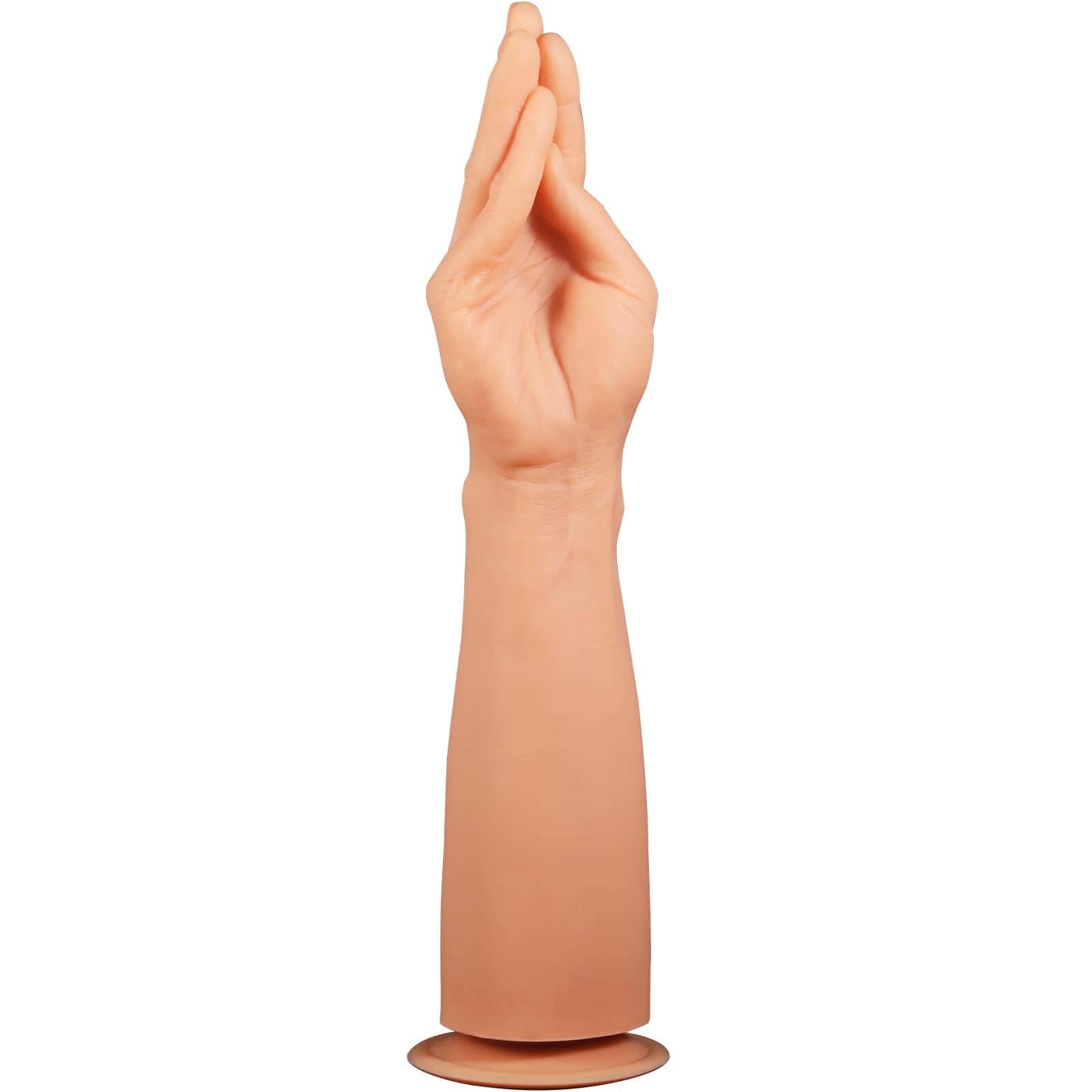 15 Inch Dildo Fist Dildo,Realistic Lifelike Hand Dildos,Silicone Huge Anal Plug for Anal Stretching,Extra Large Fisting Dildo Anal Dilator with Strong Suction Cup,Adult Sex Toy for Women Men