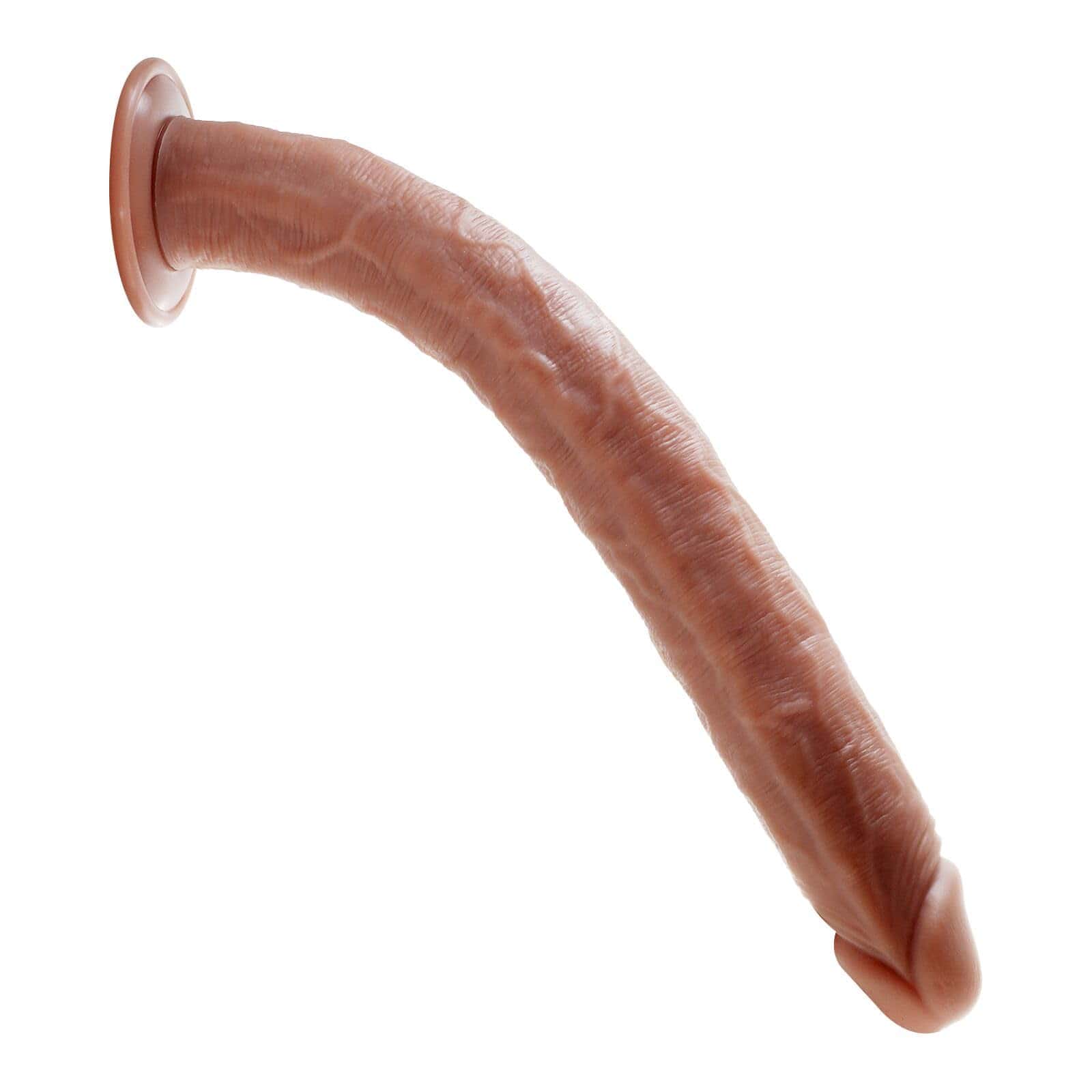 Shkanla 16.5 Inch Super Long Realistic Dildo, Silicone Huge Big Anal Dildo with Strong Suction Cup, Soft Lifelike Giant Penis G-Spot Stimulator for Deepest Sex, Adult Sex Toy for Women Men Gay