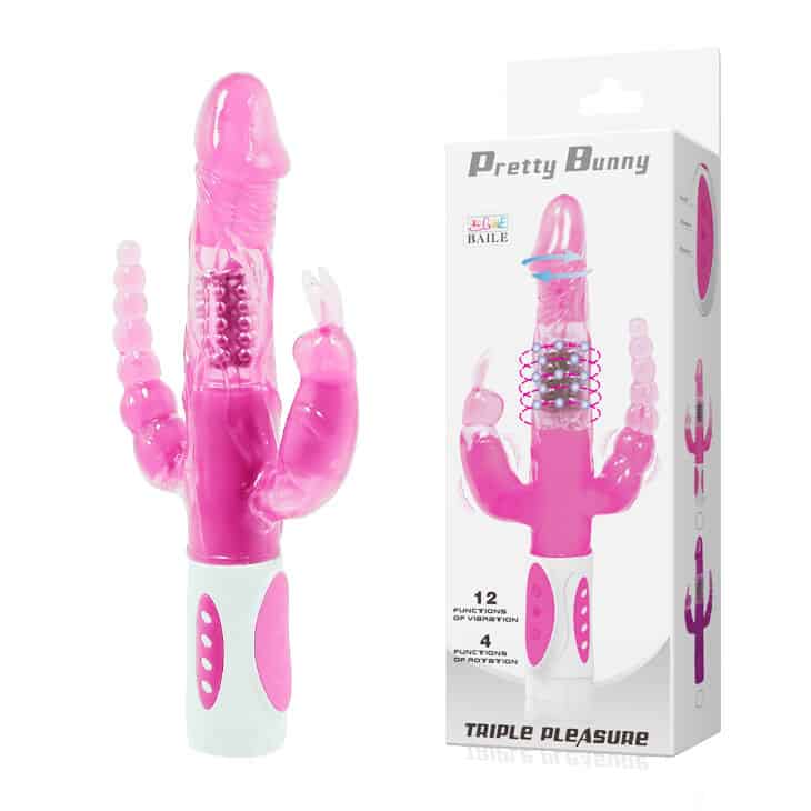 Thrusting-Rotation-Rabbit-Vibrator-Dildo-G-spot-Clitoral-Massager-Adult-Sex-Toys | eBay