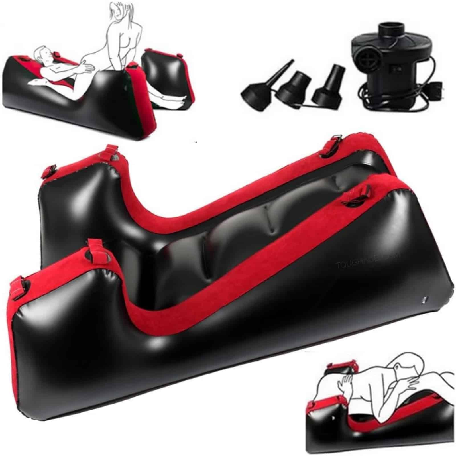 RNPFOR Sex Sofa Inflatable Sex Furniture for G Spot Position Aid Sex Pillow for Adult Games Sex Auxiliary Cushion Ramp Sex Sofa Bed Couples Pleasure Sex Items Chair for Women Yoga Position Adults Toys
