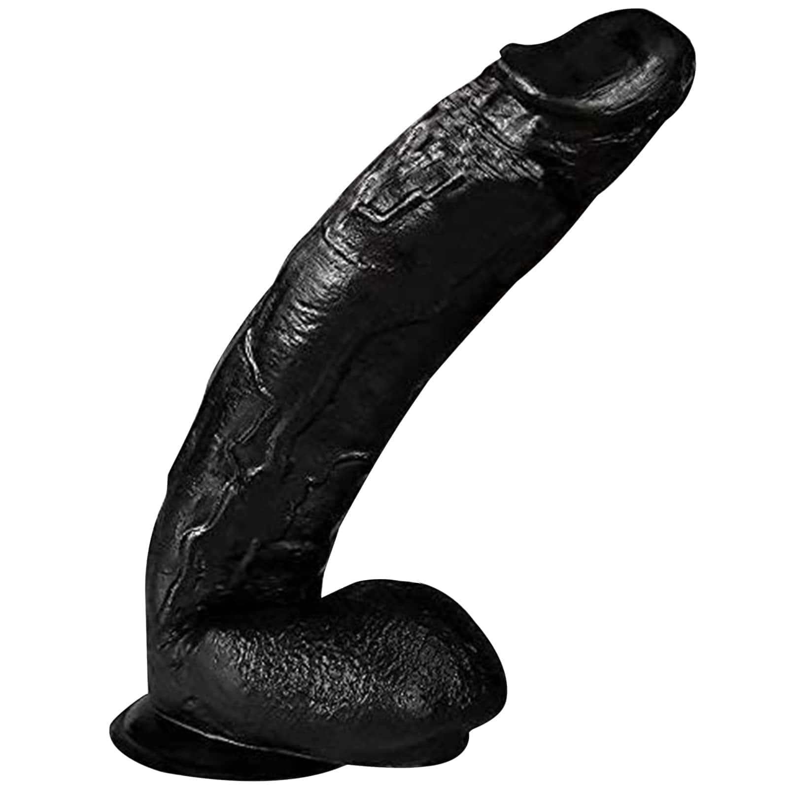 Huge Black Dildo Sex Toy for Women-10.6 Inch Realistic Silicone Dildo,Body-Safe Material Strong Suction Cup,Big Thick Anal Dildo for Men G spot Stimulator, Adult Sex Toys for Couples