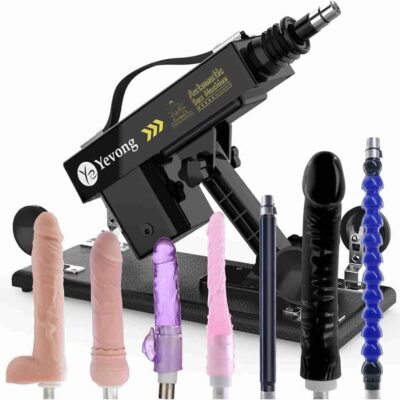 Sex Machine Automatic Sex Thrusting Machine for Women and Men Adult Sex Toy 3XLR Connector Thrusting Dildo Machine for Couples and Solo Play Sex Toys Thruster for Hands-Free Play with 7 Attachments