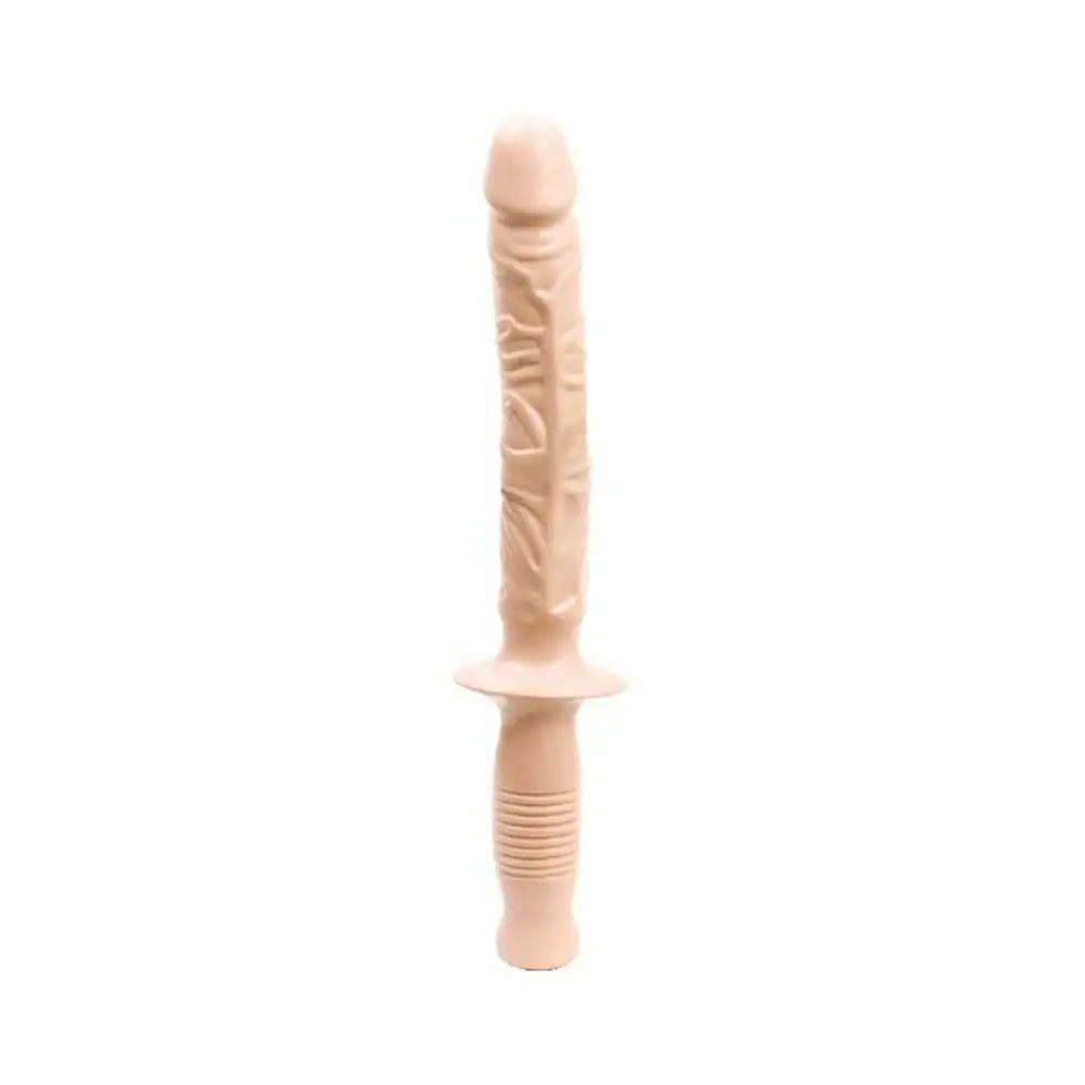 Manhandler Dildo with Handle 14.5 INCH Dildo Sword Flesh Dildo – 9.5 Inch Usable Length for Adults Only